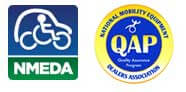 NMEDA and QAP logos