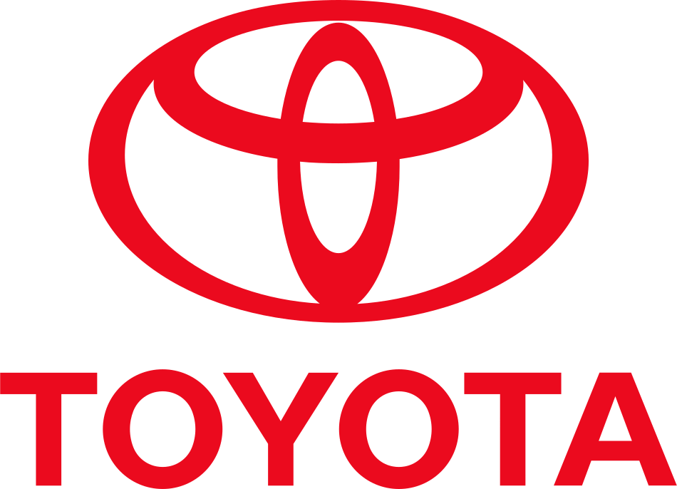 Toyota brand logo.