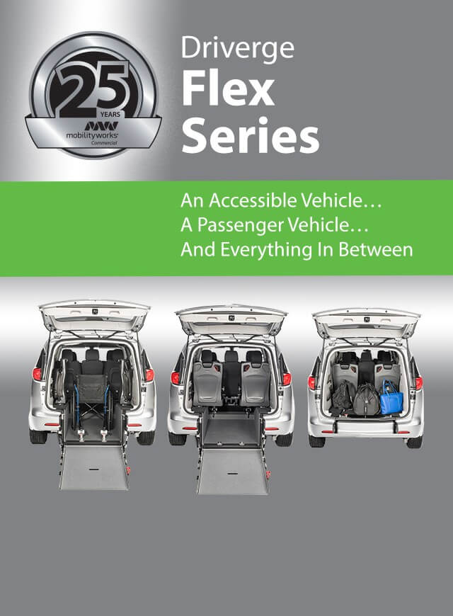 Driverge Flex Series - An Accessible Vehicle, A Passenger Vehicle and Everything In Between