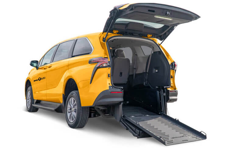 Taxi Ramp Wheelchair Accessible Taxis- MobilityWorks Commercial